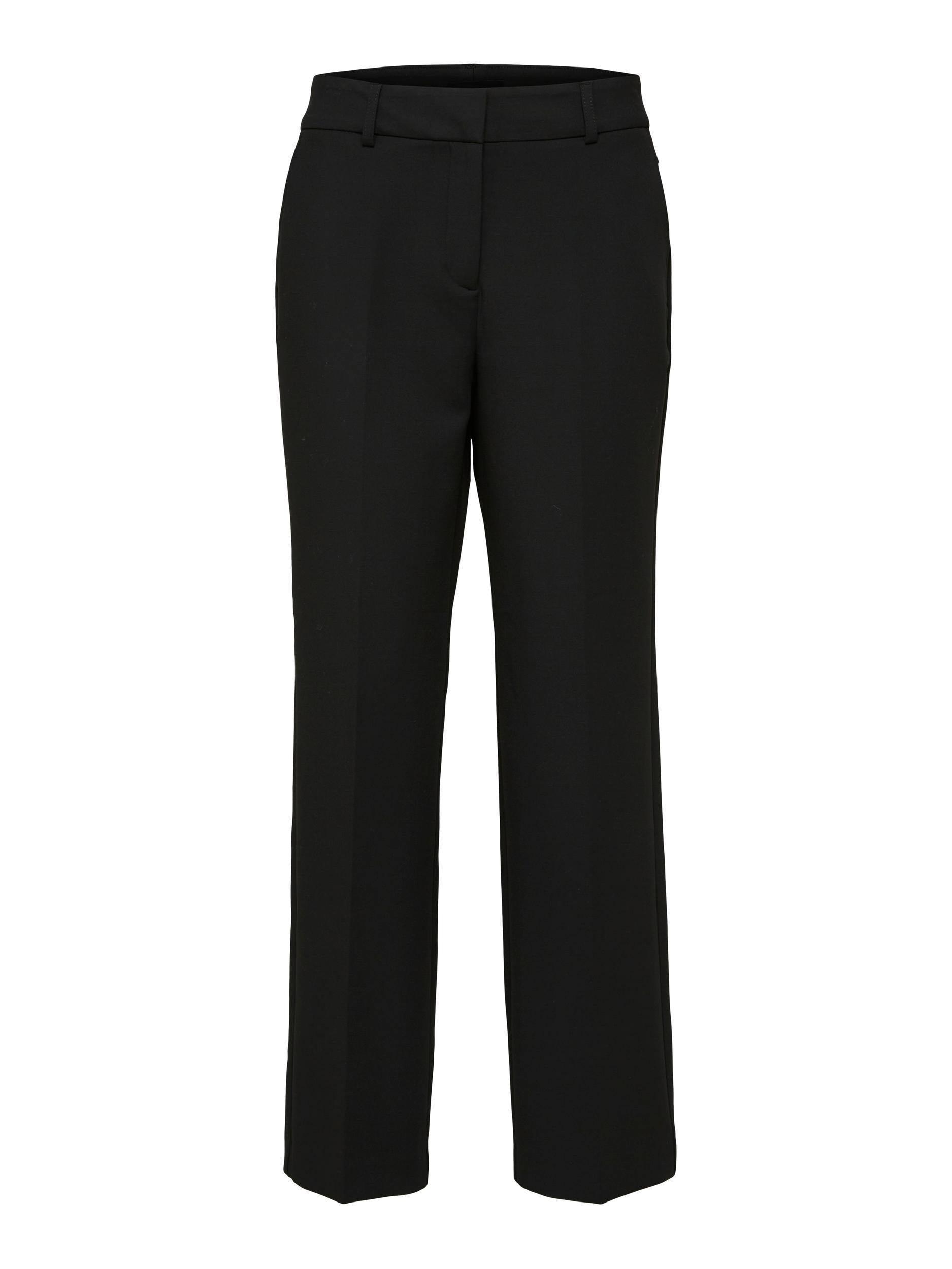 Selected Femme Rita - Bukser m. brede ben mid waist - HUSET Men & Women