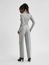 Selected Femme Rita - Bukser m. brede ben mid waist - HUSET Men & Women