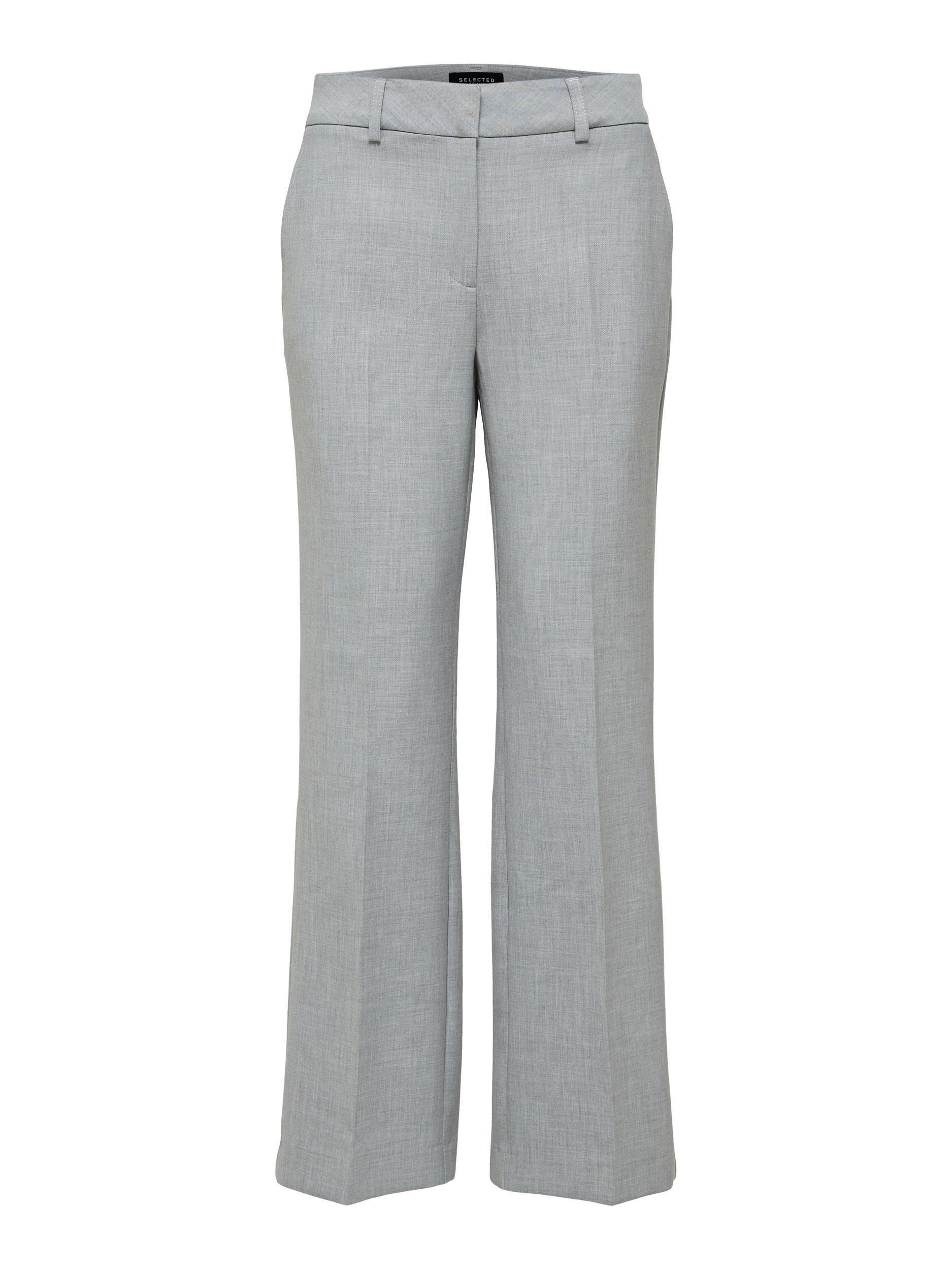 Selected Femme Rita - Bukser m. brede ben mid waist - HUSET Men & Women