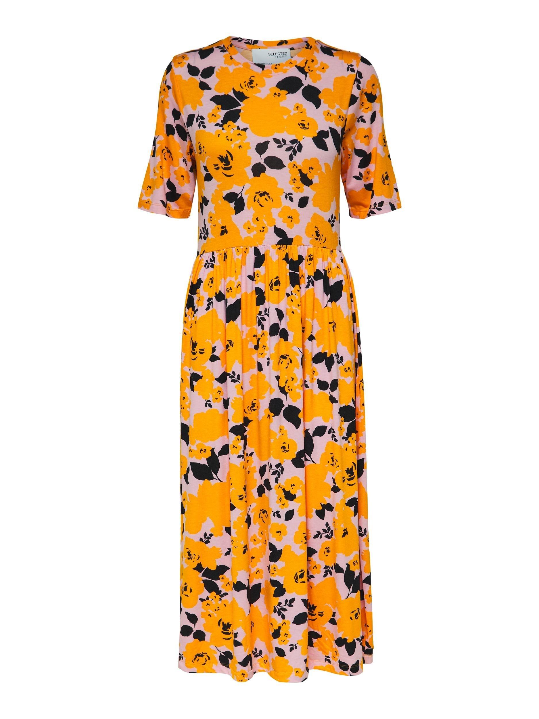 Selected Femme Rita - Midi kjole - HUSET Men & Women