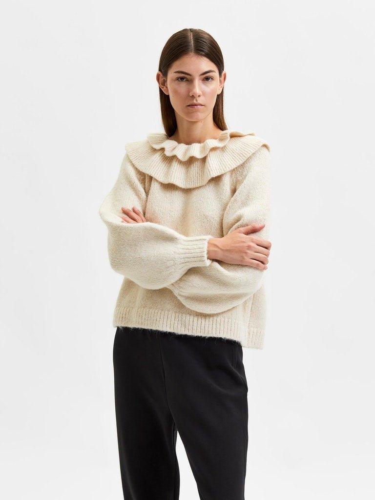 Selected Femme Rosalie - Collar strik - HUSET Men & Women