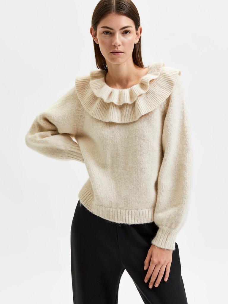 Selected Femme Rosalie - Collar strik - HUSET Men & Women