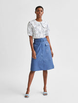 Selected Femme Rosella - Bluse m. stor halskrave - HUSET Men & Women