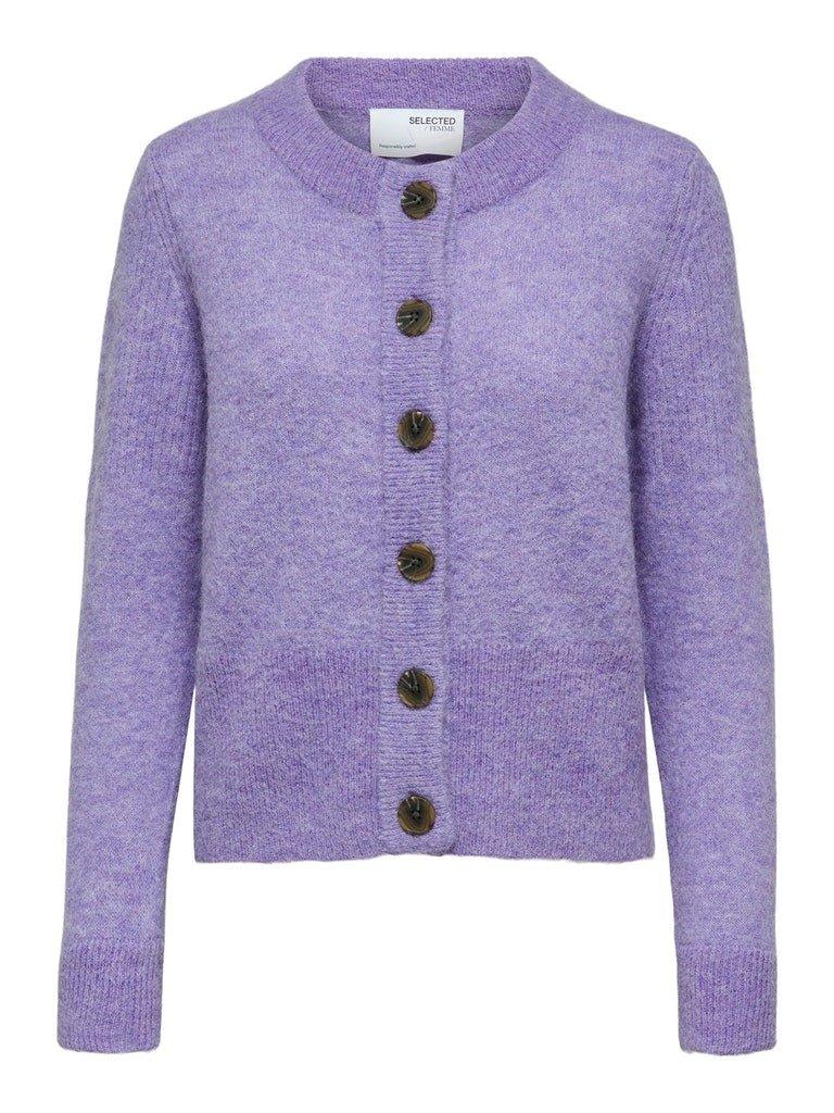 Selected Femme Sia - Strikket uld cardigan - HUSET Men & Women