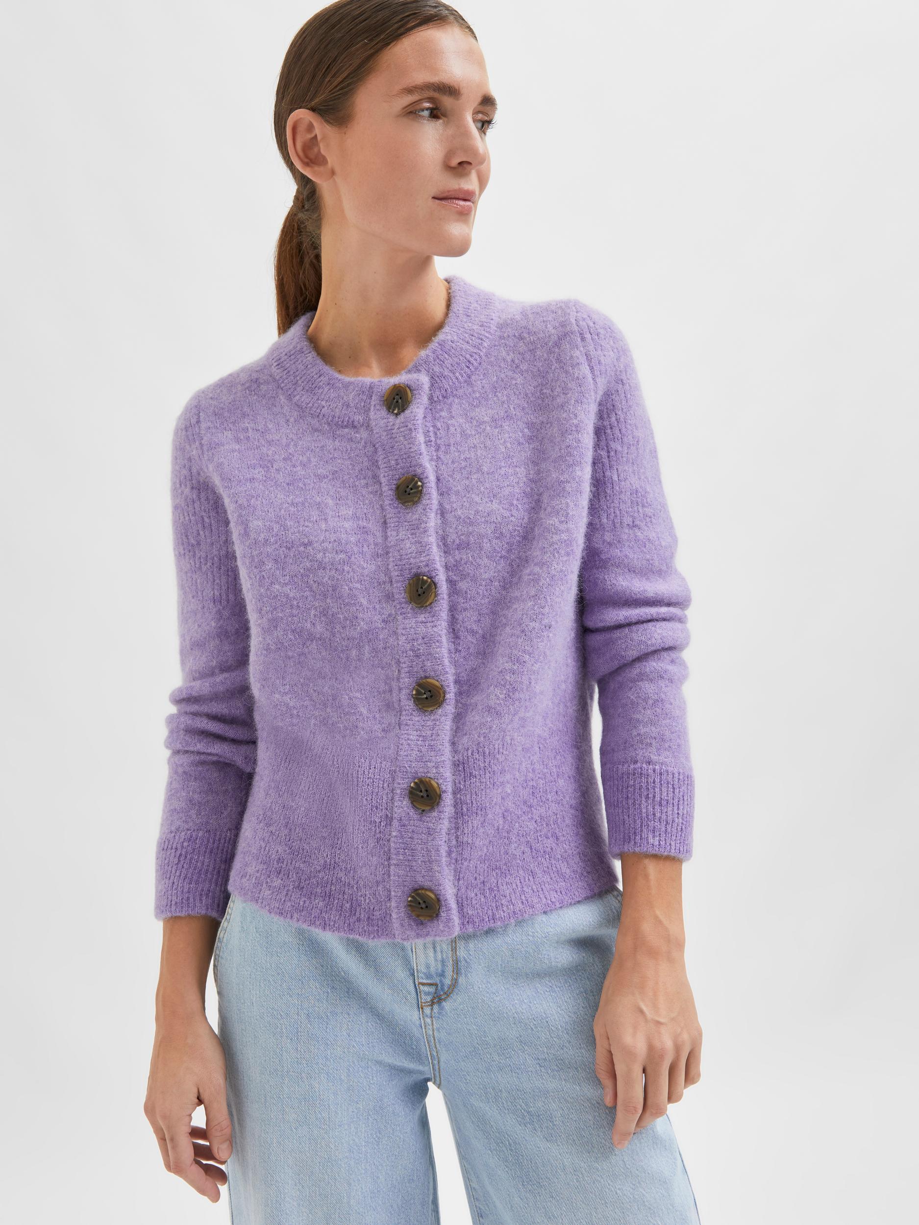 Selected Femme Sia - Strikket uld cardigan - HUSET Men & Women