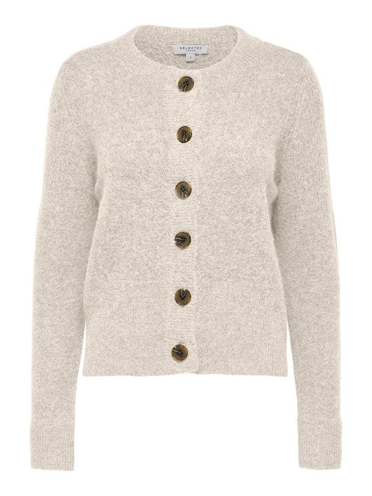 Selected Femme Sia - Strikket uld cardigan - HUSET Men & Women