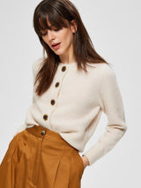 Selected Femme Sia - Strikket uld cardigan - HUSET Men & Women