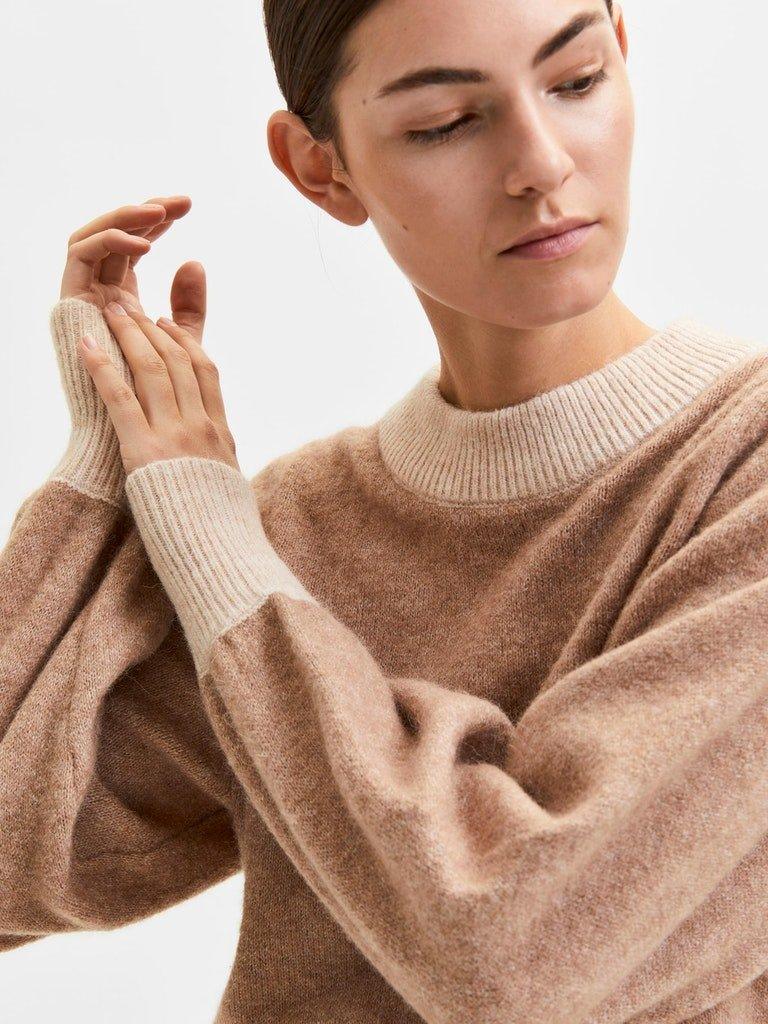 Selected Femme Star - Kontrast strik - HUSET Men & Women