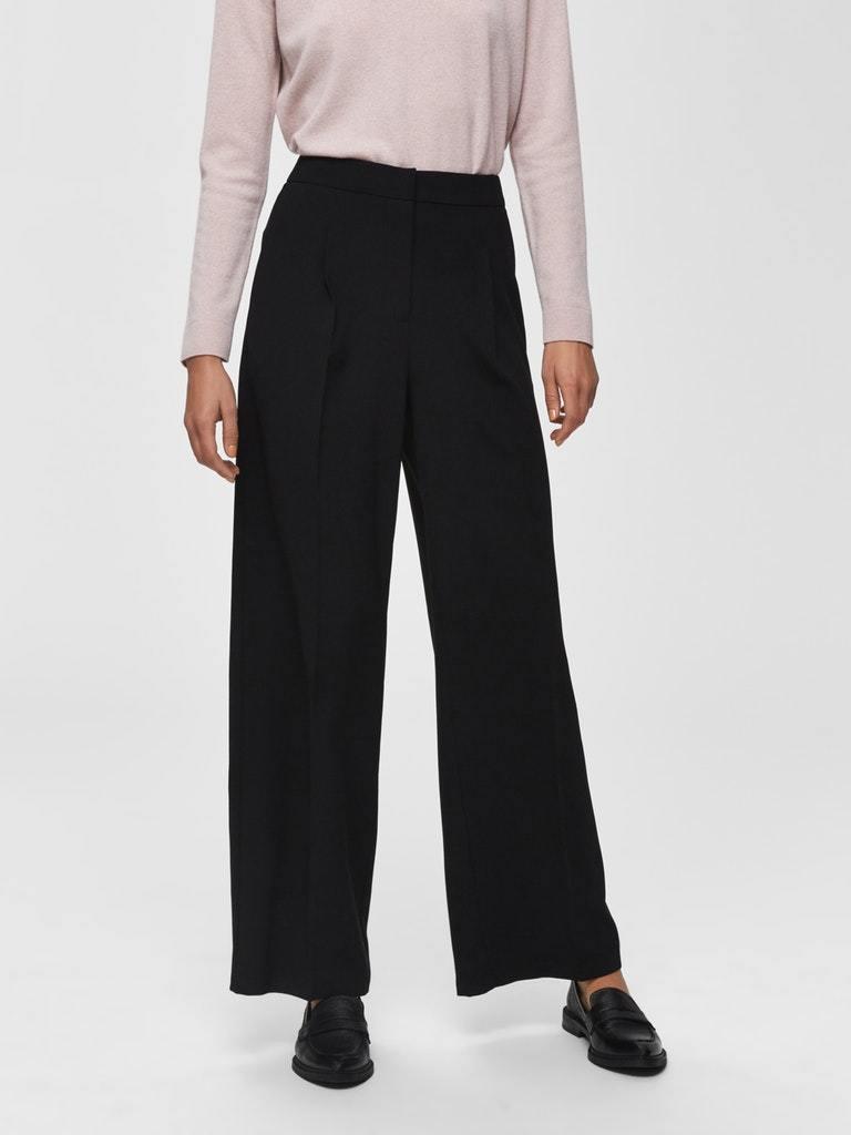 Selected Femme Tinni - Bukser mid waist - HUSET Men & Women