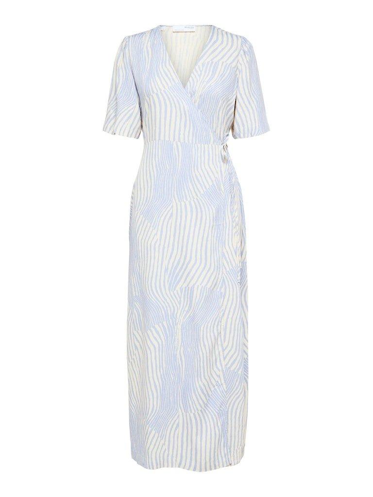 Selected Femme Valencia - Wrap kjole - HUSET Men & Women