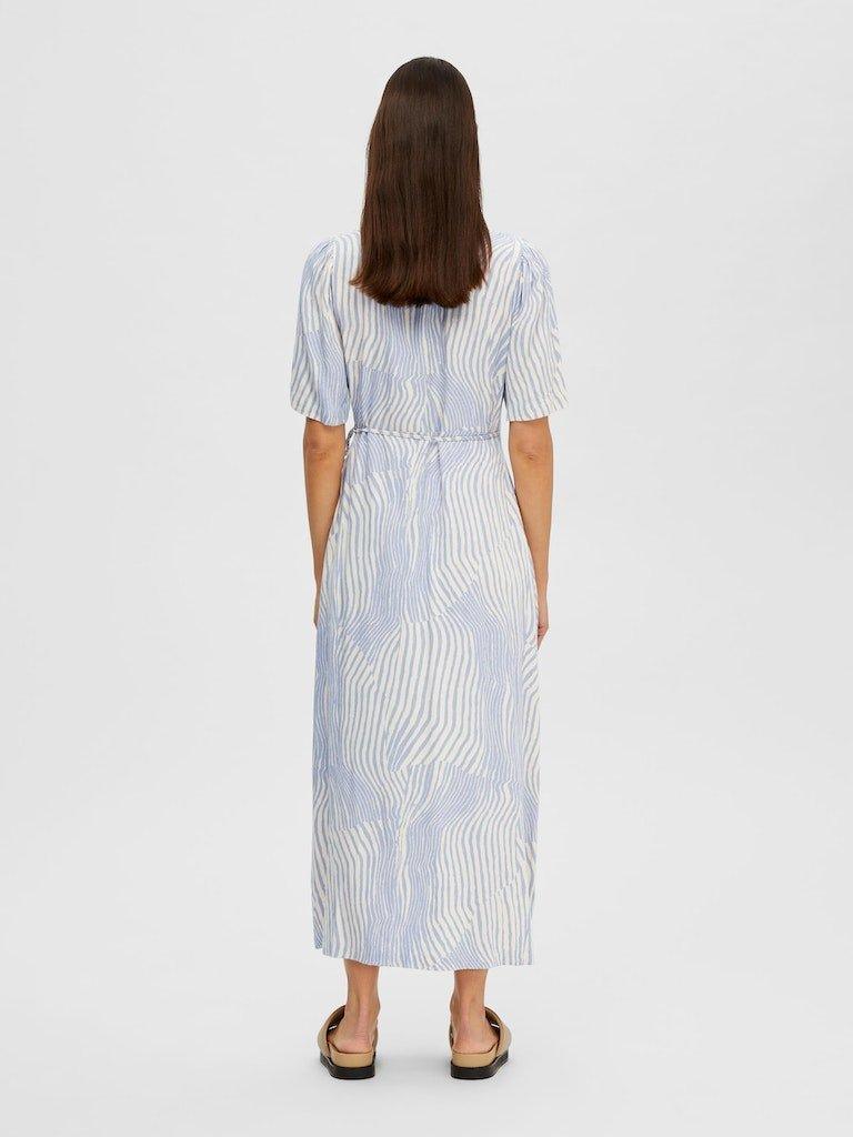 Selected Femme Valencia - Wrap kjole - HUSET Men & Women