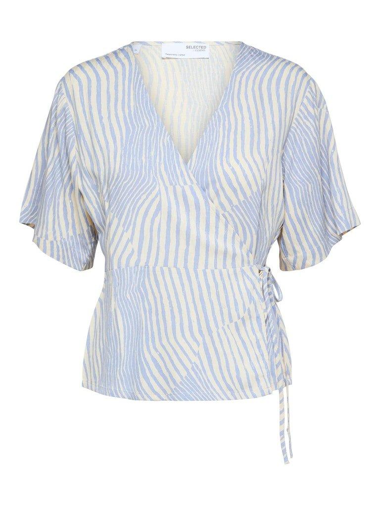 Selected Femme Valencia - Wrap top - HUSET Men & Women