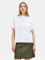 Selected Femme Vilja - Logo t-shirt - HUSET Men & Women