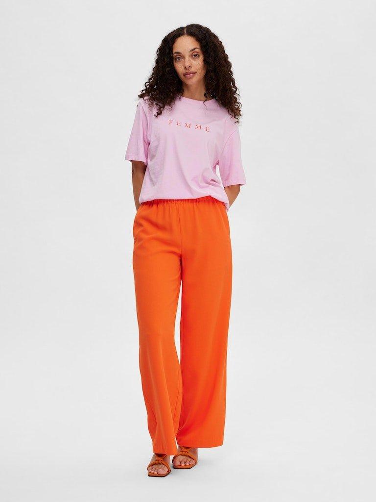 Selected Femme Vilja - Logo t-shirt - HUSET Men & Women