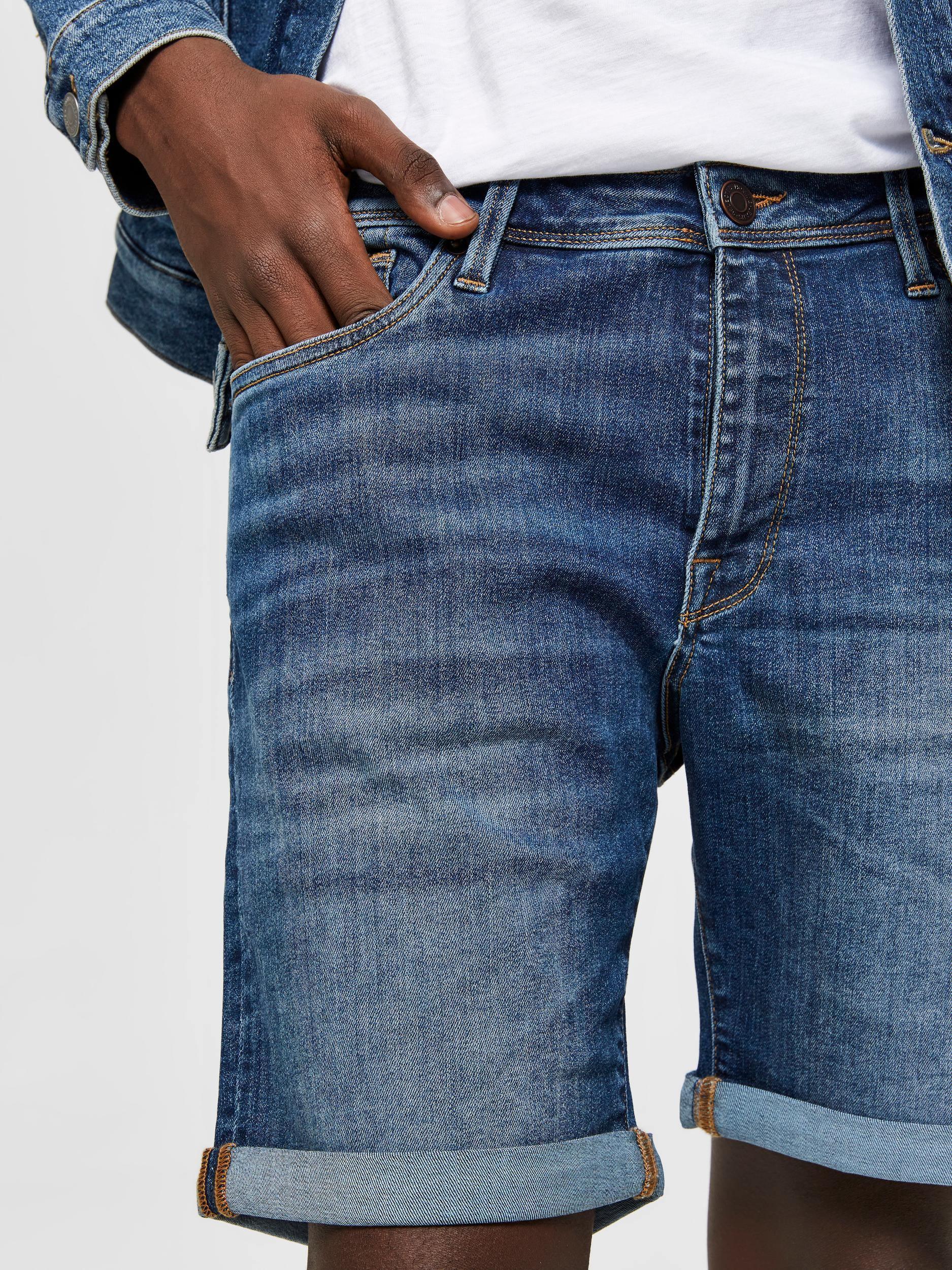 Selected Homme Alex 329 - Blå denim shorts - HUSET Men & Women