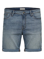 Selected Homme Alex 330 - Lyseblå denim shorts - HUSET Men & Women (6564823728207)