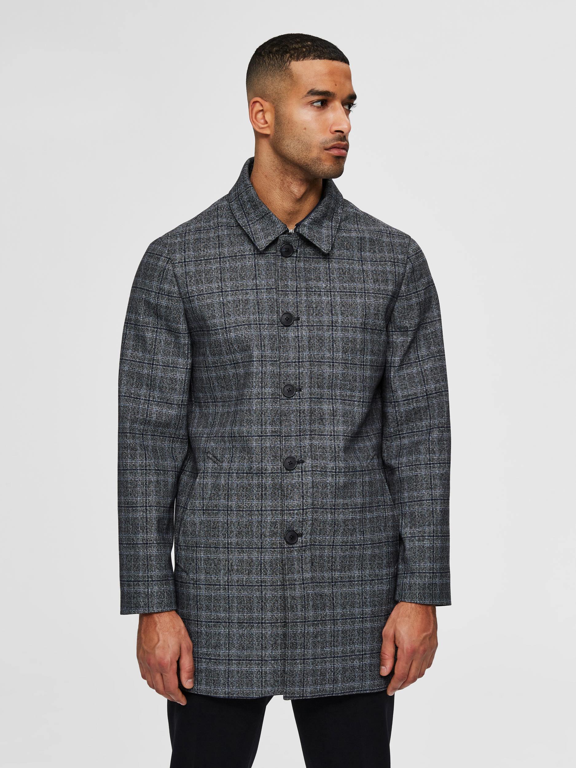 Selected Homme Ashford - Ternet frakke m. stræk - HUSET Men & Women