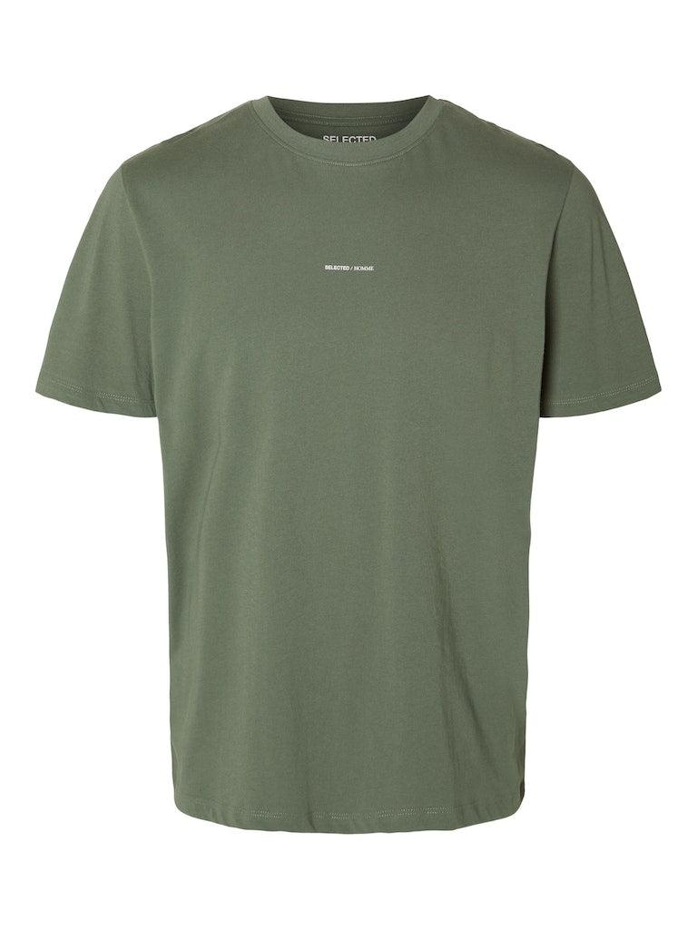 Selected Homme Aspen - Logo T-shirt - HUSET Men & Women