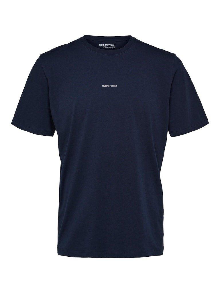 Selected Homme Aspen - Logo T-shirt - HUSET Men & Women