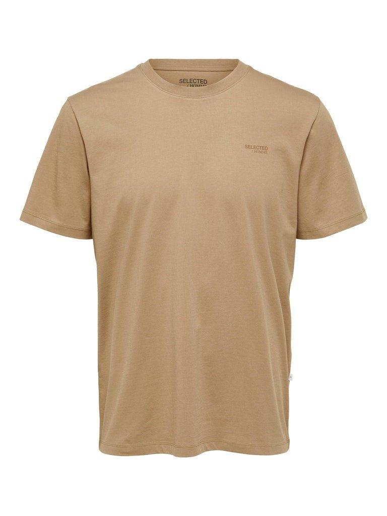 Selected Homme Aspen - Logo T-shirt - HUSET Men & Women