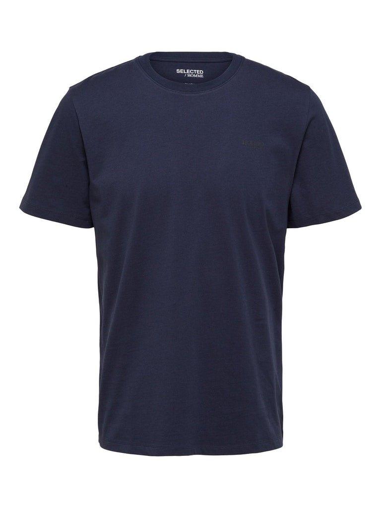 Selected Homme Aspen - Logo T-shirt - HUSET Men & Women
