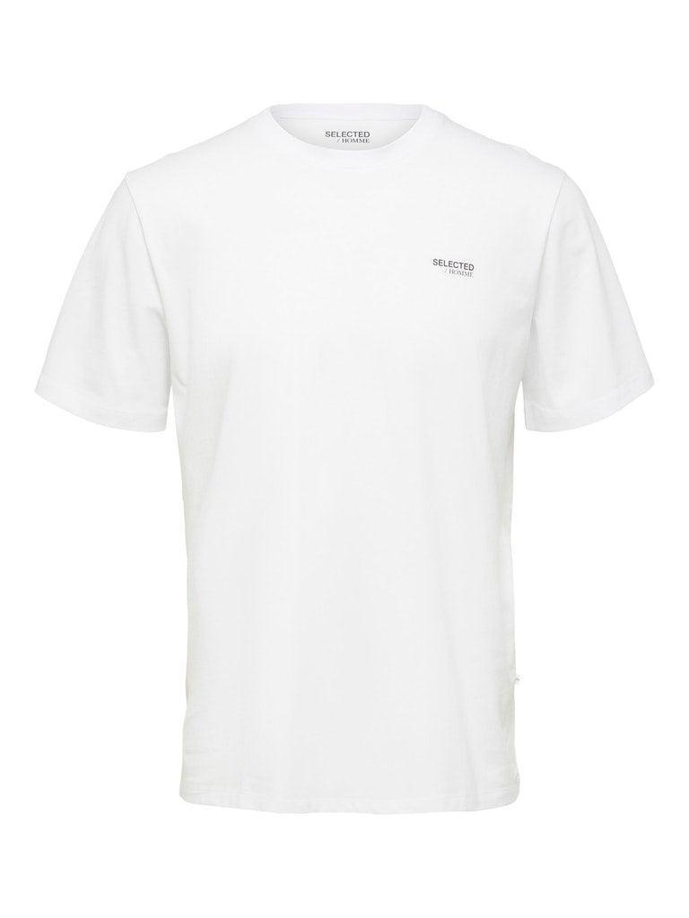 Selected Homme Aspen - Logo T-shirt - HUSET Men & Women