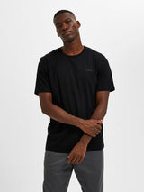 Selected Homme Aspen - Logo T-shirt - HUSET Men & Women