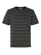 Selected Homme Aspen - Stribet T-shirt - HUSET Men & Women