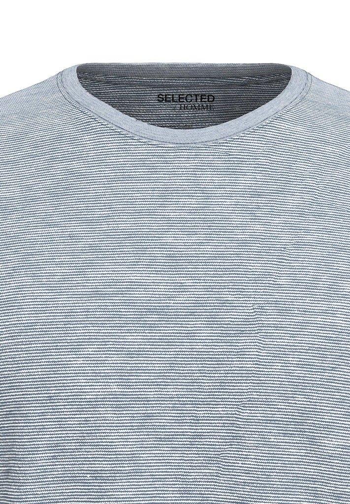 Selected Homme Aspen - Stribet T-shirt i regular fit - HUSET Men & Women