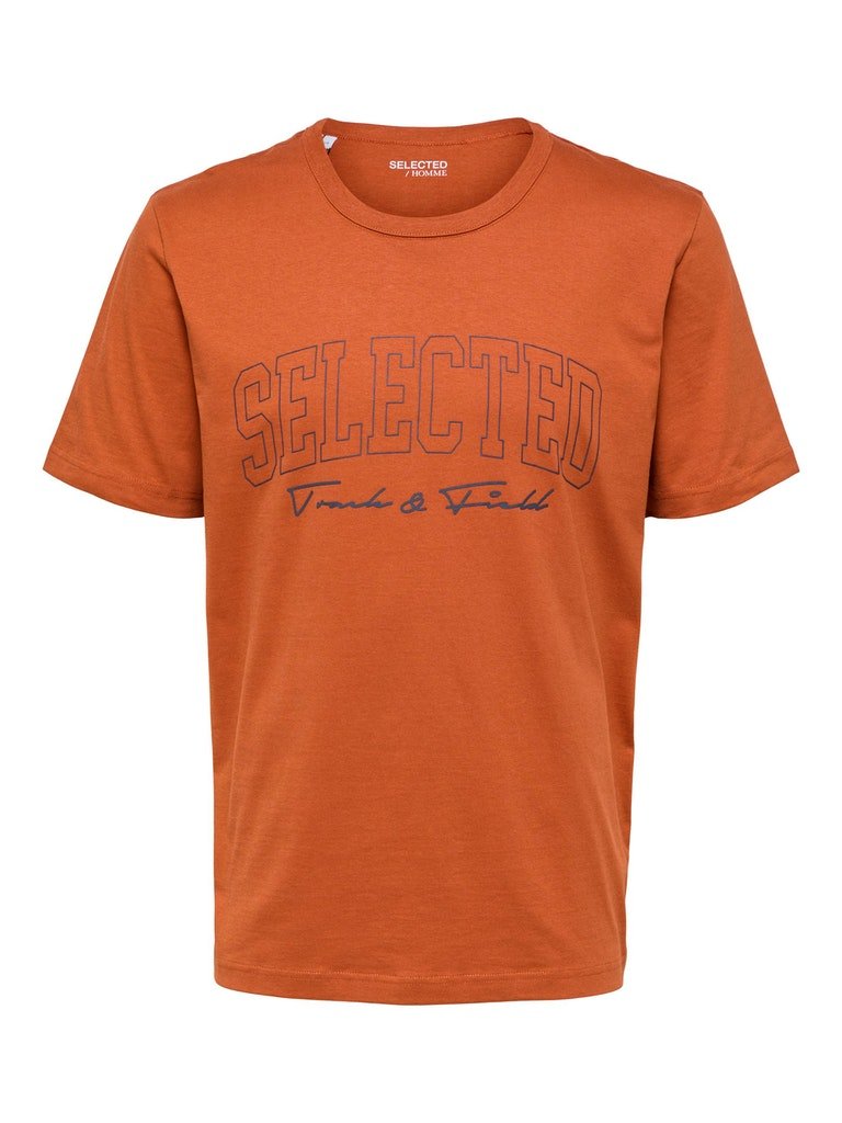 Selected Homme Bene - Relax fit T-shirt med logo - HUSET Men & Women (7763612205308)