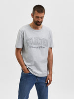 Selected Homme Bene - Relax fit T-shirt med logo - HUSET Men & Women (7763612205308)