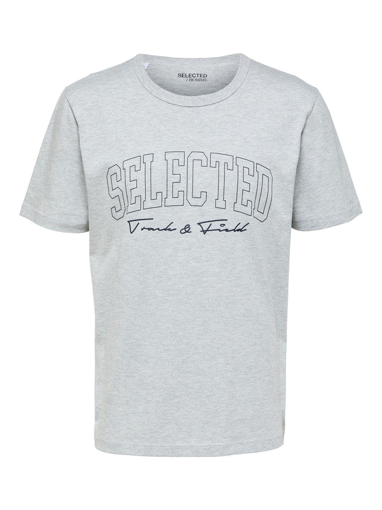 Selected Homme Bene - Relax fit T-shirt med logo - HUSET Men & Women (7763612205308)