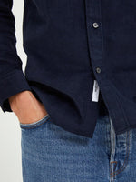 Selected Homme Benjamin - Regular fit fløjlsskjorte - HUSET Men & Women (7867813298428)