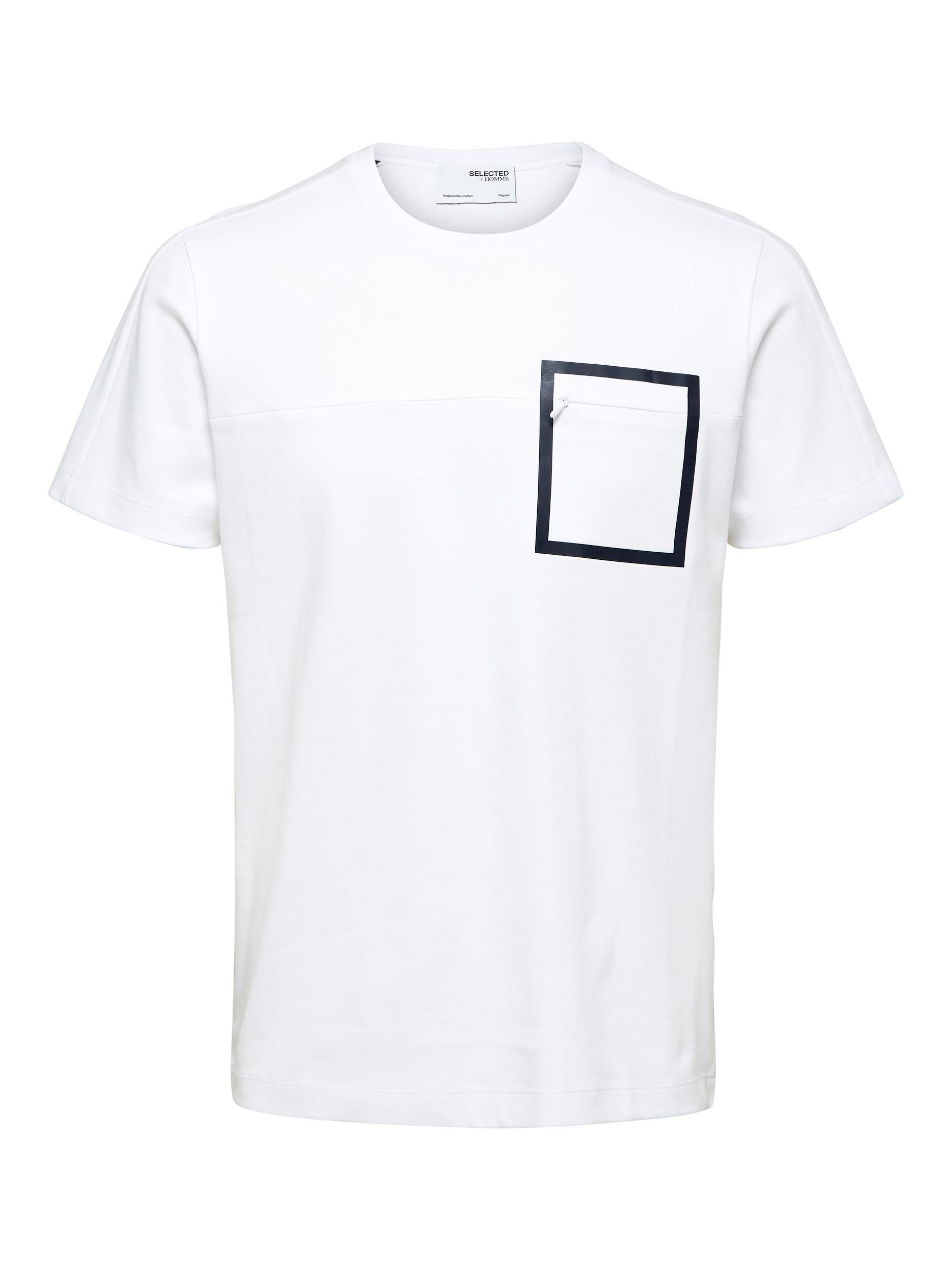 Selected Homme Benji SS Tee - T-shirt - HUSET Men & Women