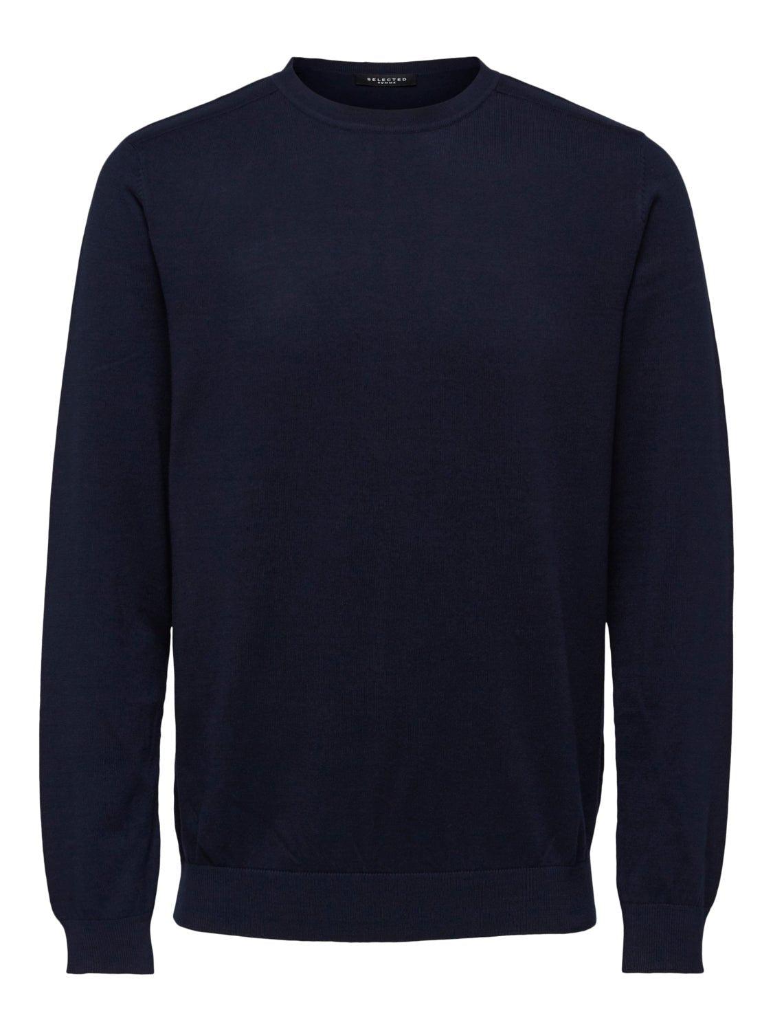 Selected Homme Berg - Rundhalset strik - HUSET Men & Women