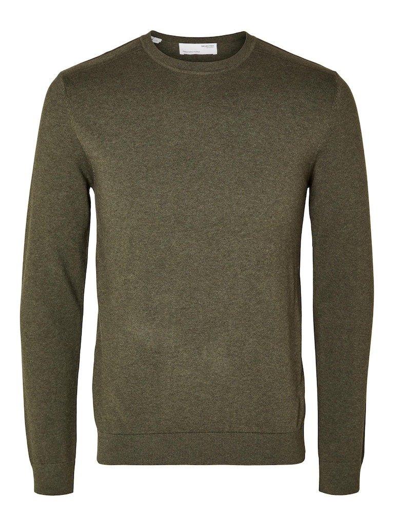 Selected Homme Berg - Rundhalset strik - HUSET Men & Women