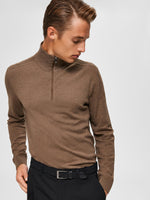 Selected Homme Berg - Strik m. halfzip - HUSET Men & Women (4817567645775)