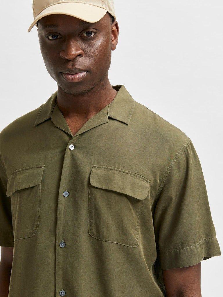 Selected Homme Bill - Relaxfit kortærmet skjorte - HUSET Men & Women