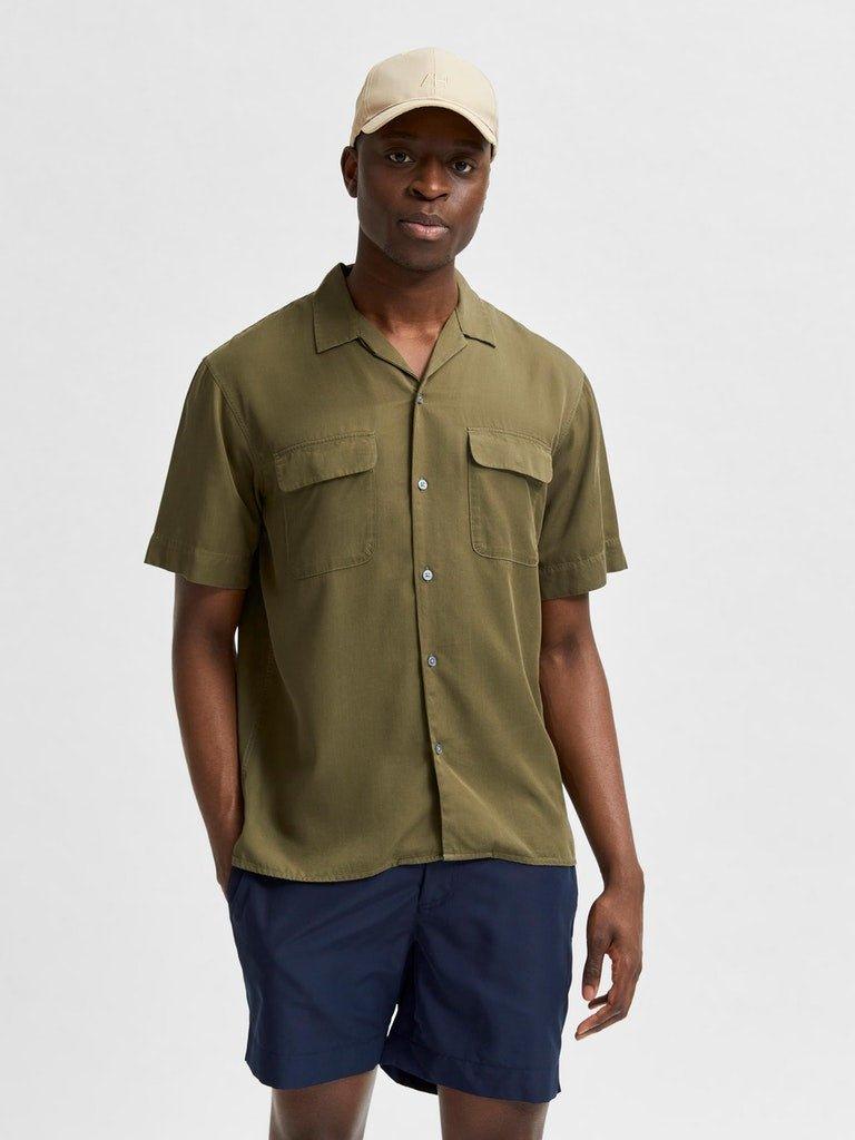 Selected Homme Bill - Relaxfit kortærmet skjorte - HUSET Men & Women