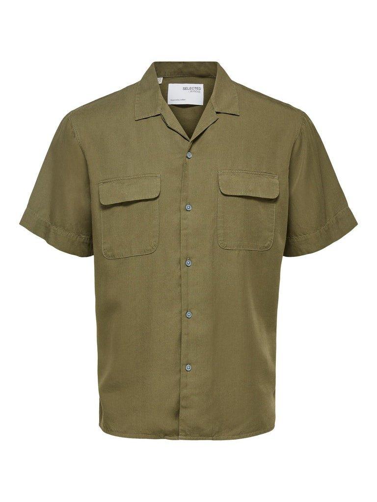 Selected Homme Bill - Relaxfit kortærmet skjorte - HUSET Men & Women