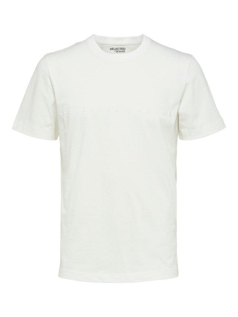 Selected Homme Brady - Regularfit logo T-shirt - HUSET Men & Women