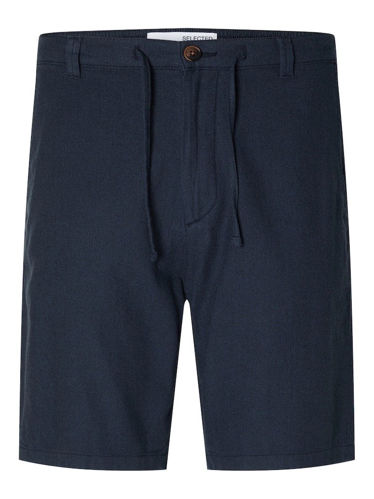 Selected Homme Brody - Hørmix regular fit shorts - HUSET Men & Women (8810399596891)