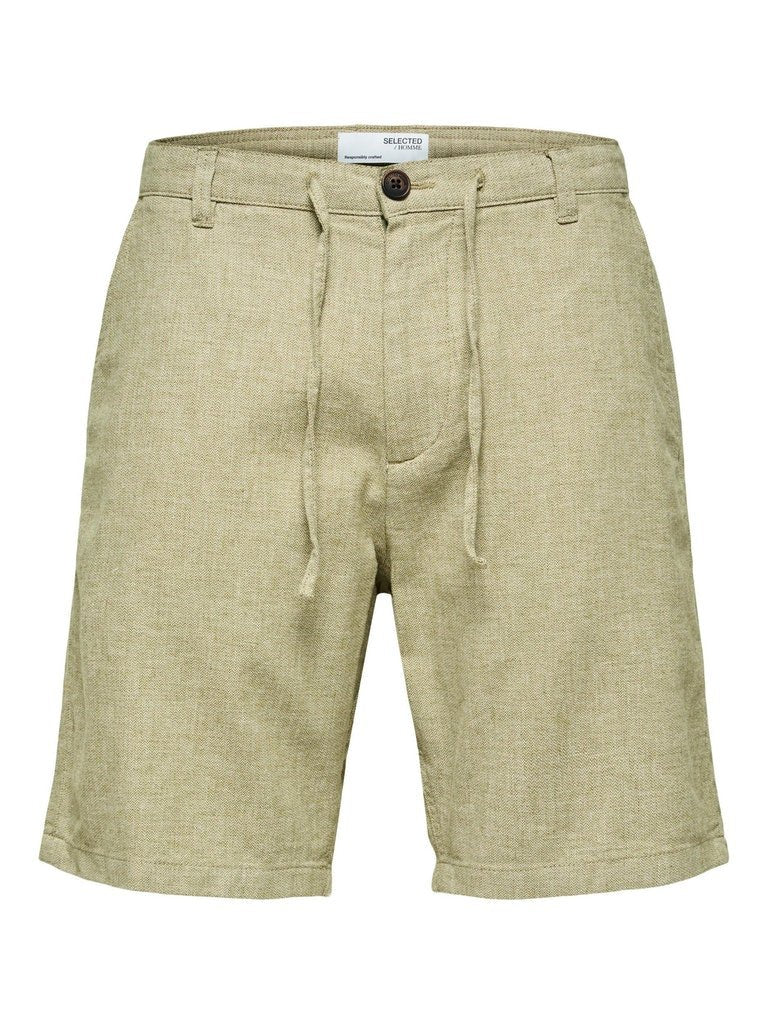 Selected Homme Brody - Hørmix regular fit shorts - HUSET Men & Women (7994461356284)