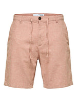 Selected Homme Brody - Hørmix regular fit shorts - HUSET Men & Women (7994461356284)