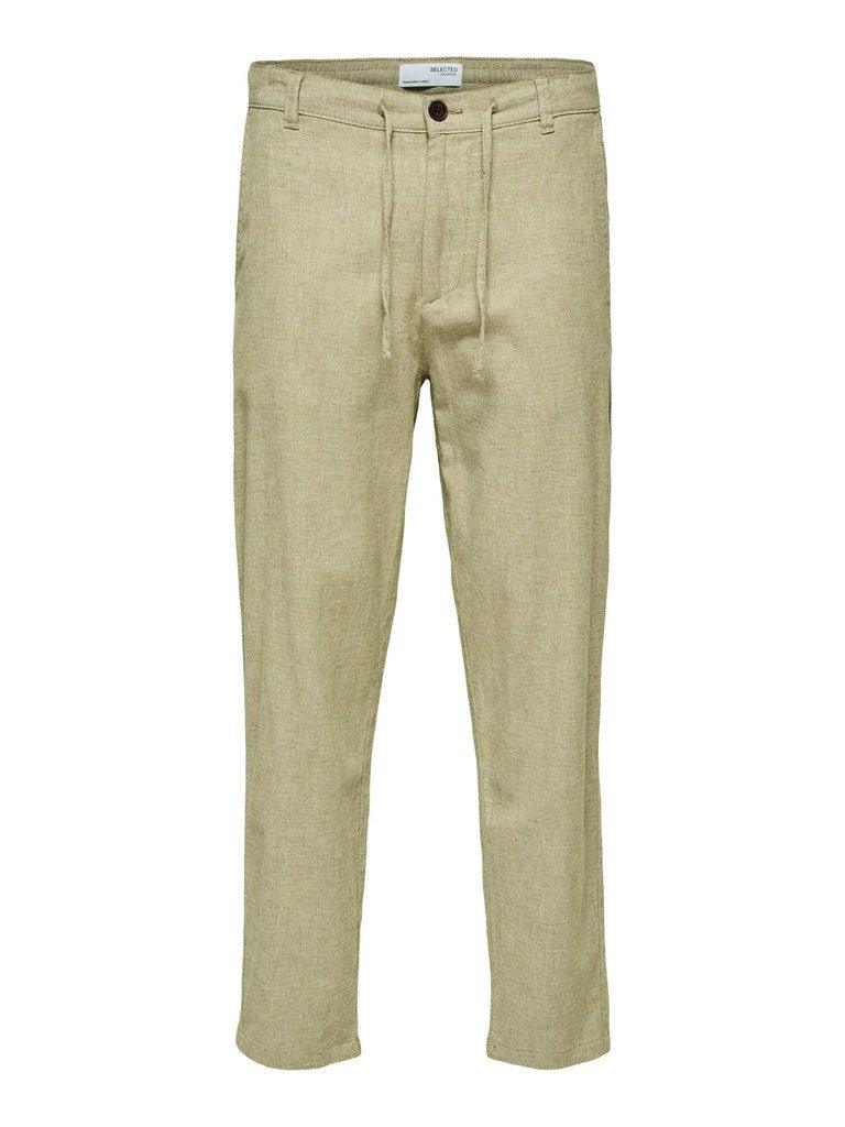 Selected Homme Brody - Hørmix slim tapered fit chinos - HUSET Men & Women