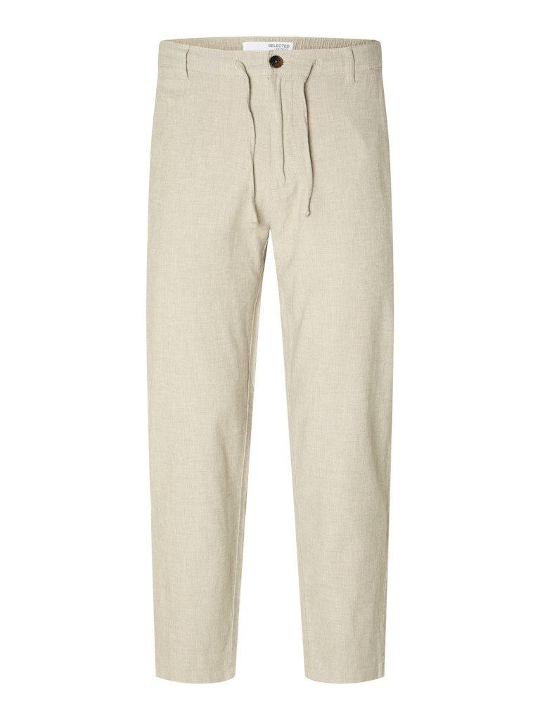 Selected Homme Brody - Hørmix slim tapered fit chinos - HUSET Men & Women