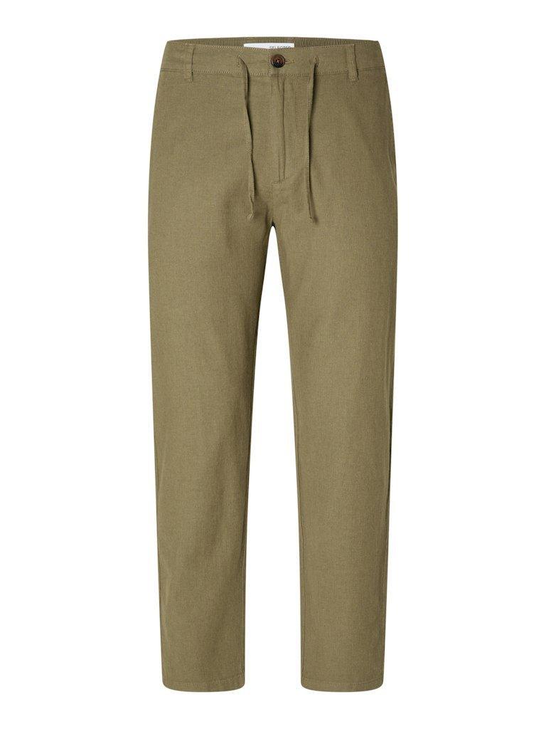 Selected Homme Brody - Hørmix slim tapered fit chinos - HUSET Men & Women