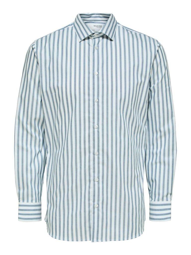 Selected Homme Ethan - Slimfit stribet skjorte - HUSET Men & Women