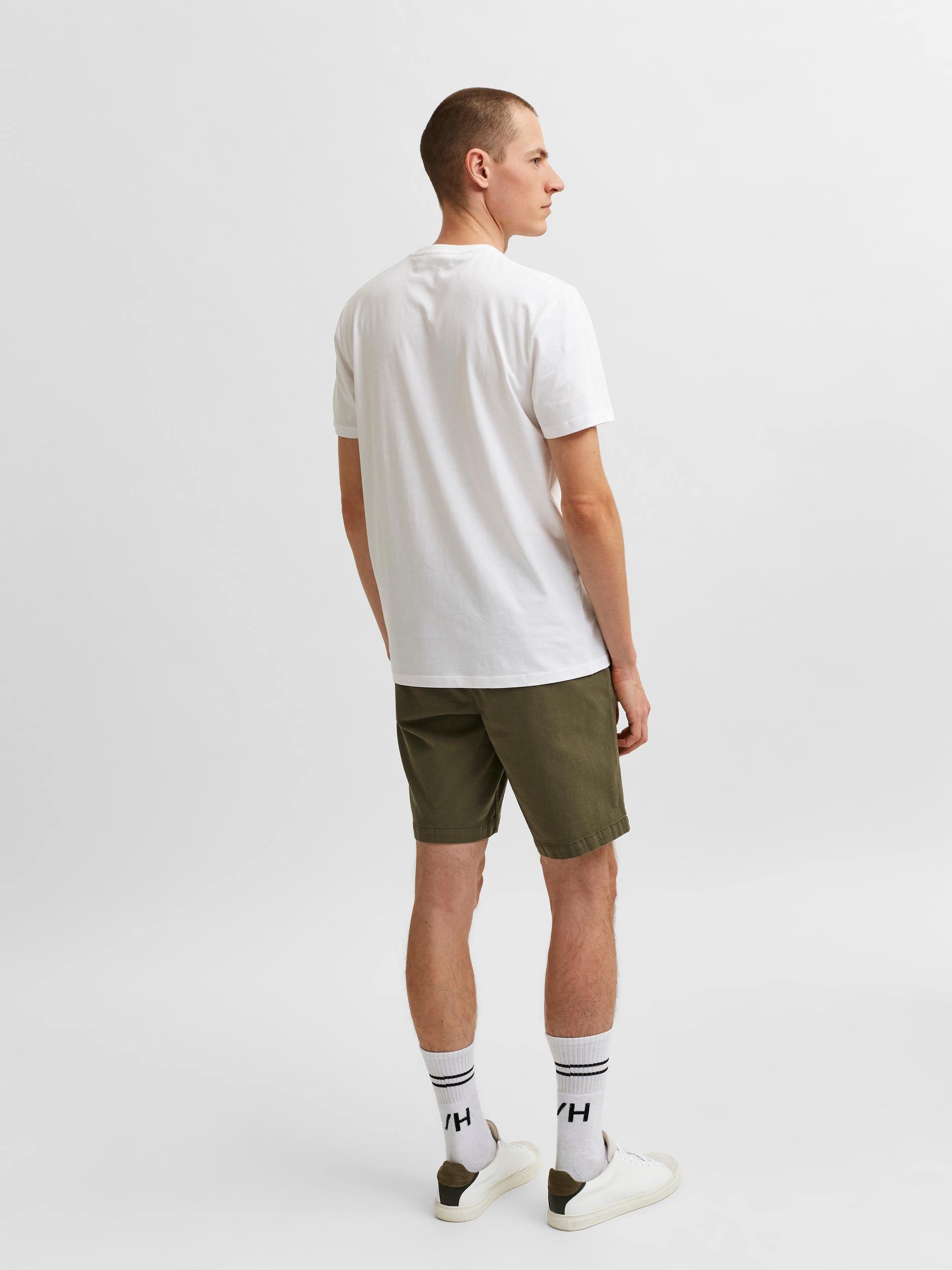 Selected Homme Fate - T-shirt m. broderi motiv - HUSET Men & Women