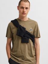 Selected Homme Fate - T-shirt m. broderi motiv - HUSET Men & Women